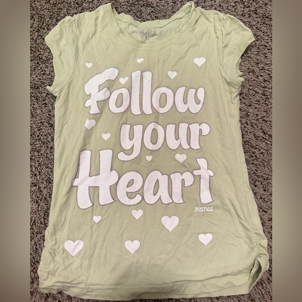 Kids girl top size L from justice